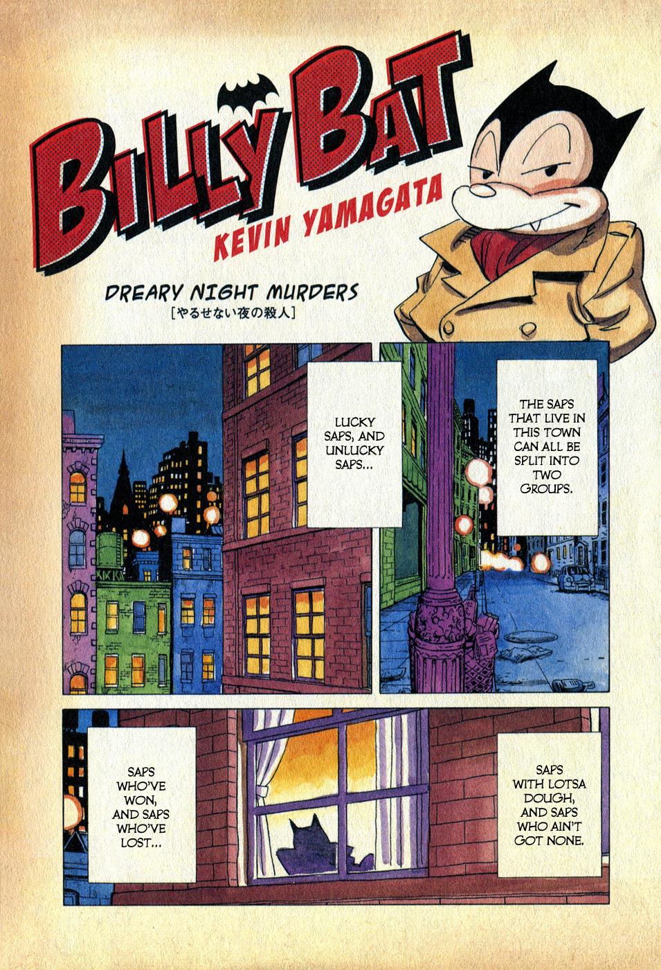 Read Billy Bat Manga Online