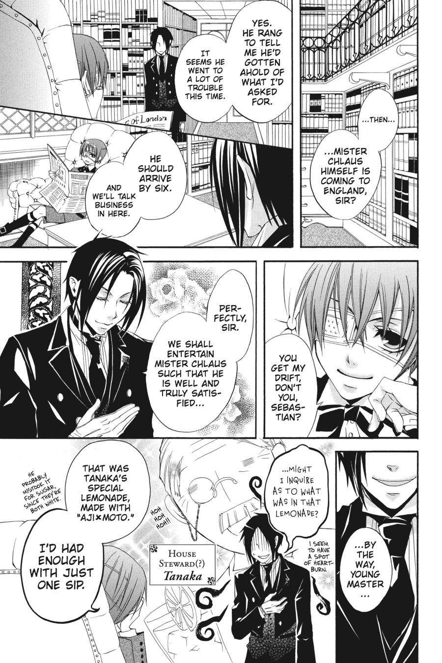 Read Black Butler Manga Online