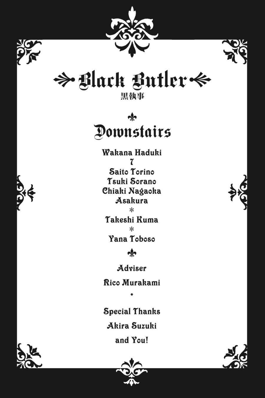 Read Black Butler Manga Online