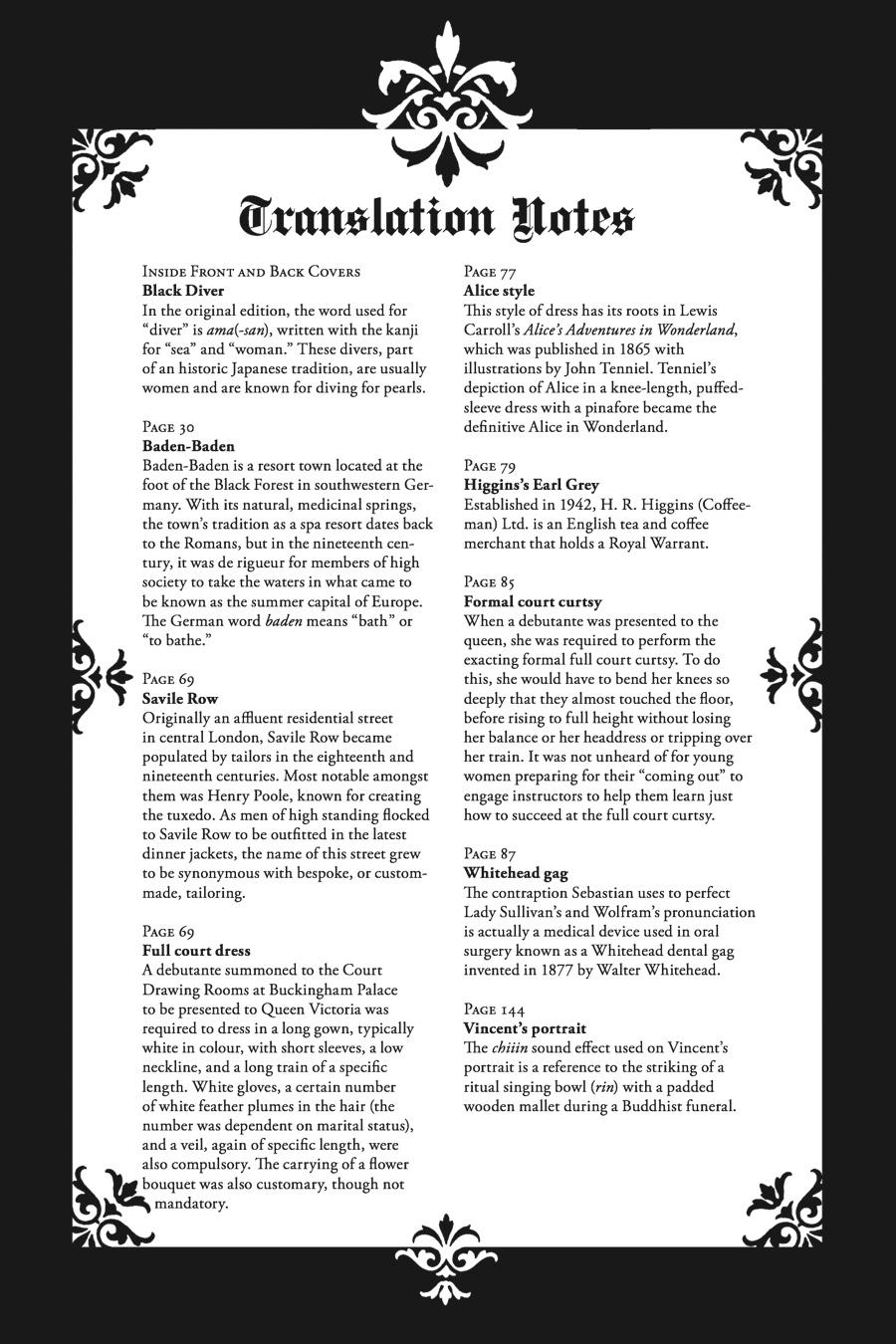 Read Black Butler Manga Online