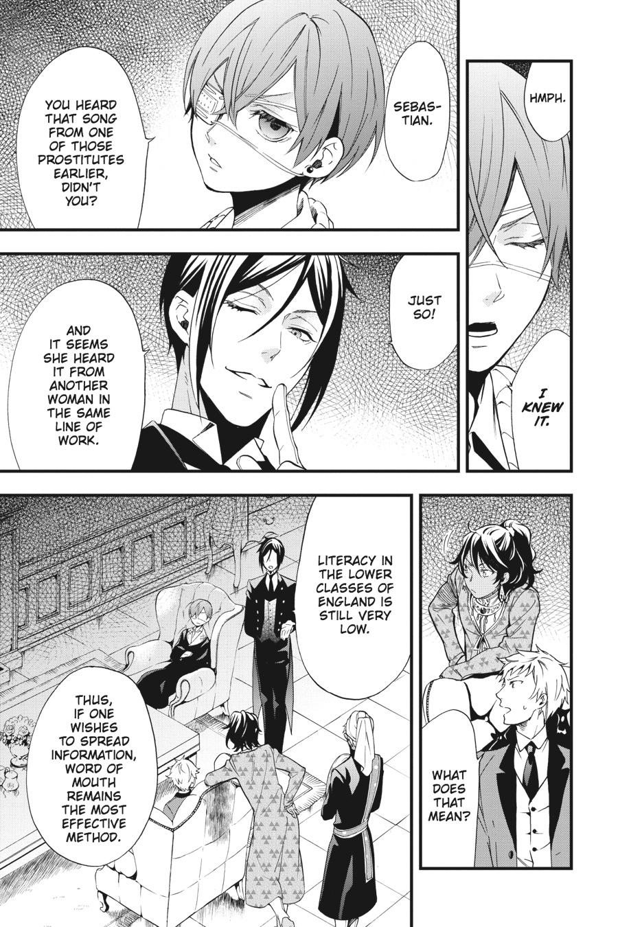 Read Black Butler Manga Online