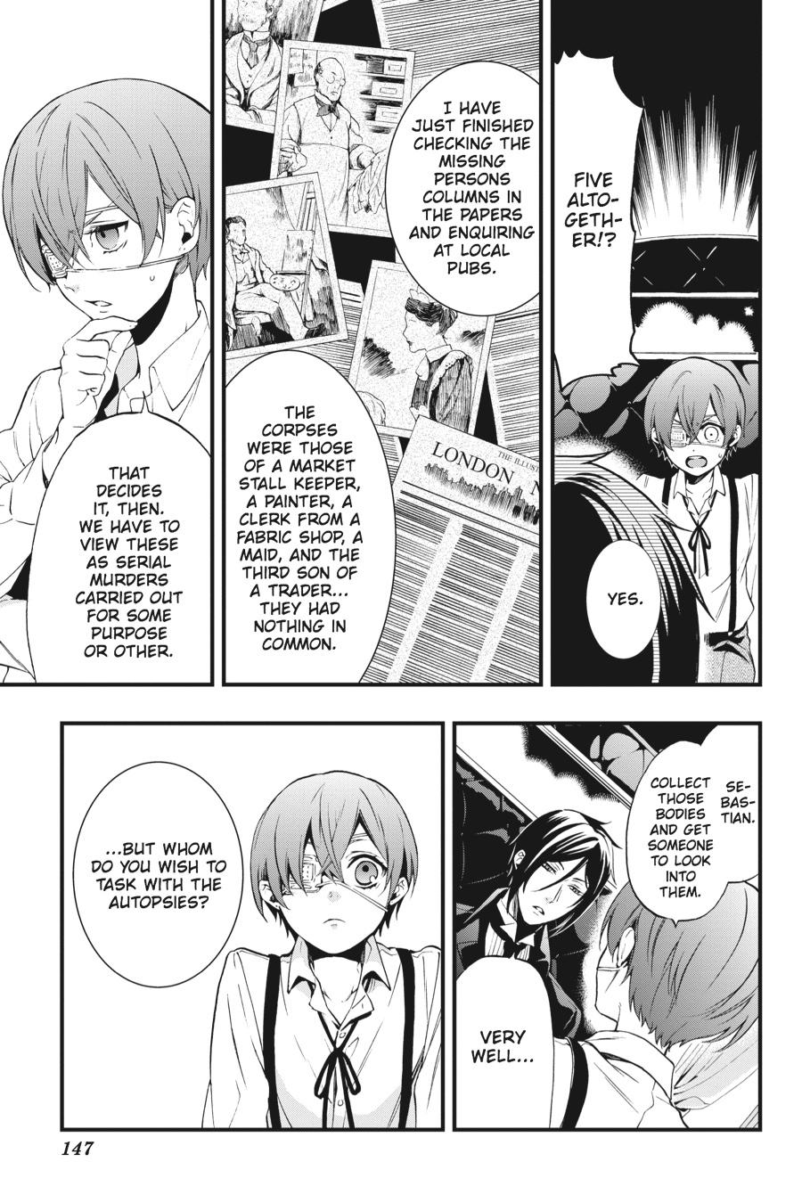 Read Black Butler Manga Online