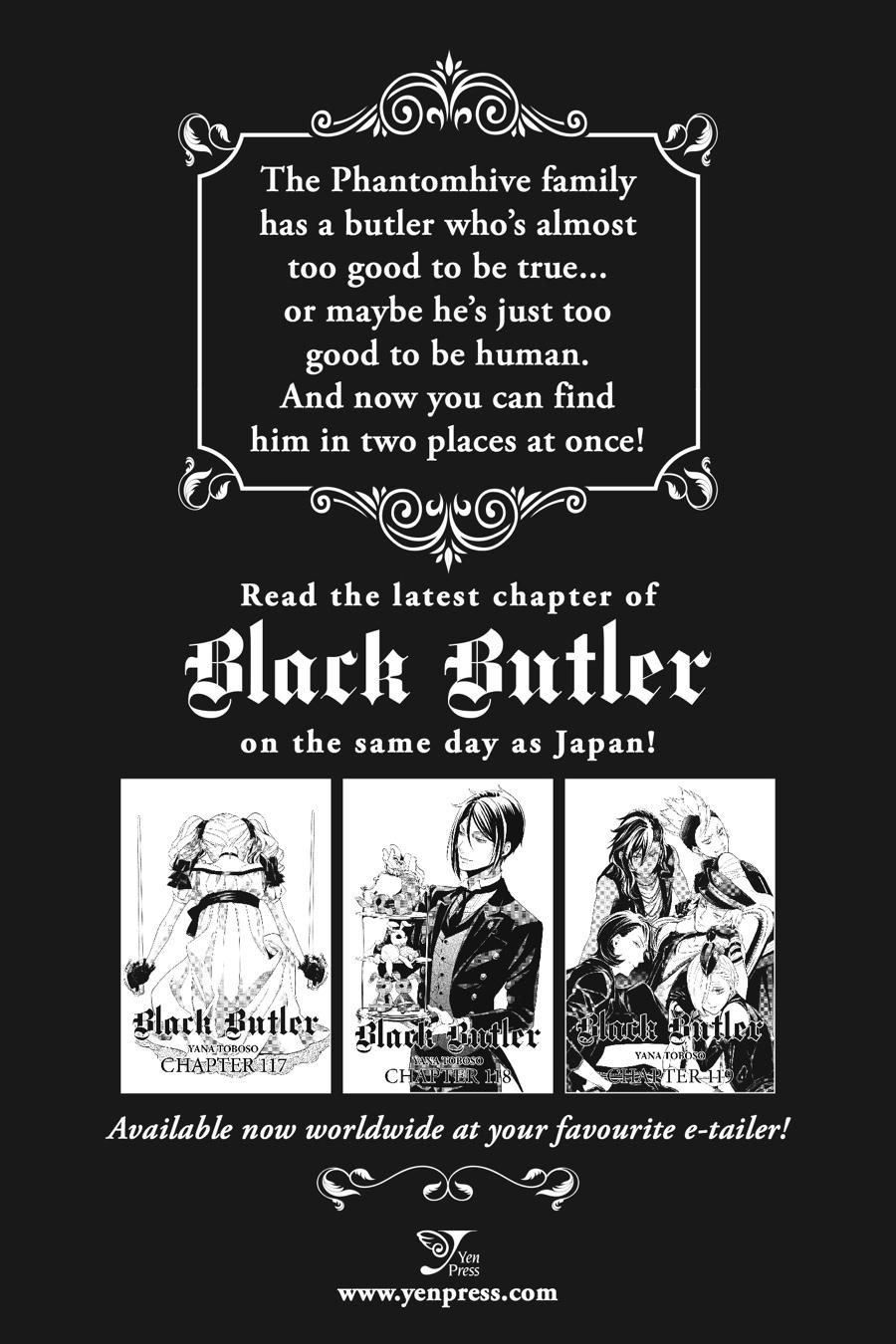 Read Black Butler Manga Online