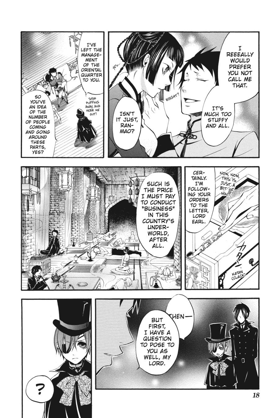 Read Black Butler Manga Online