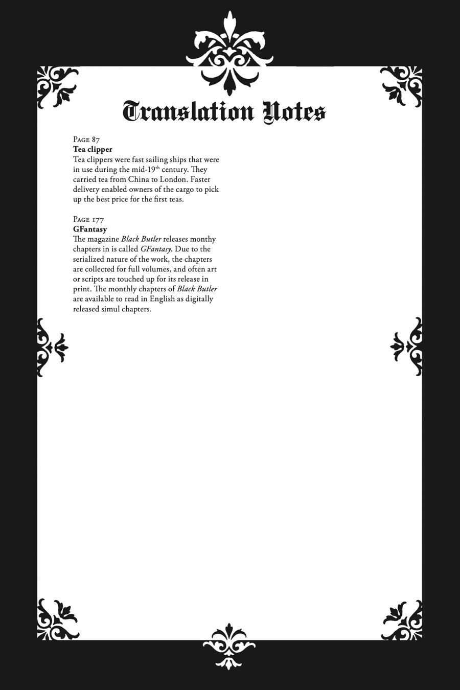 Read Black Butler Manga Online