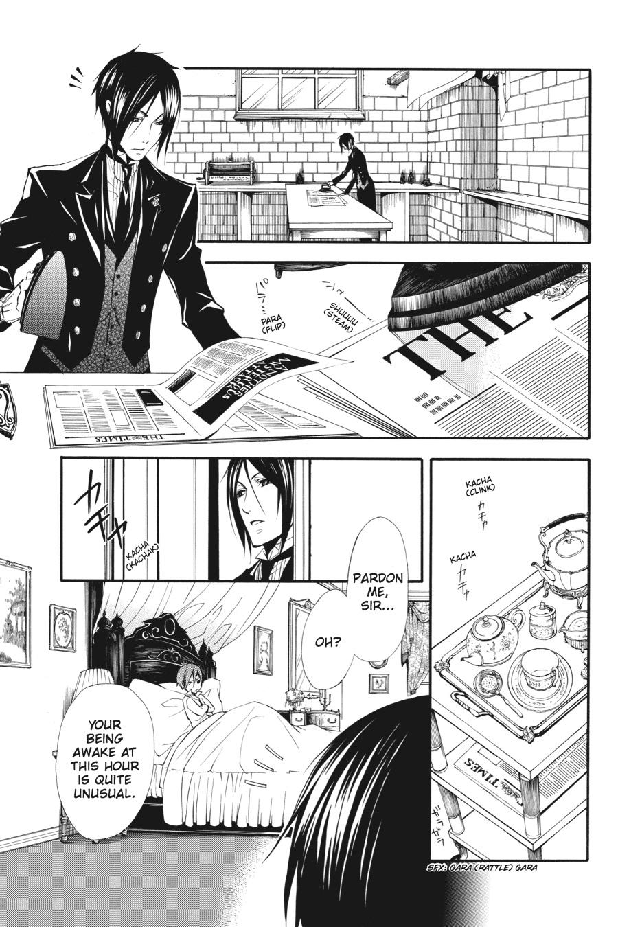 Read Black Butler Manga Online