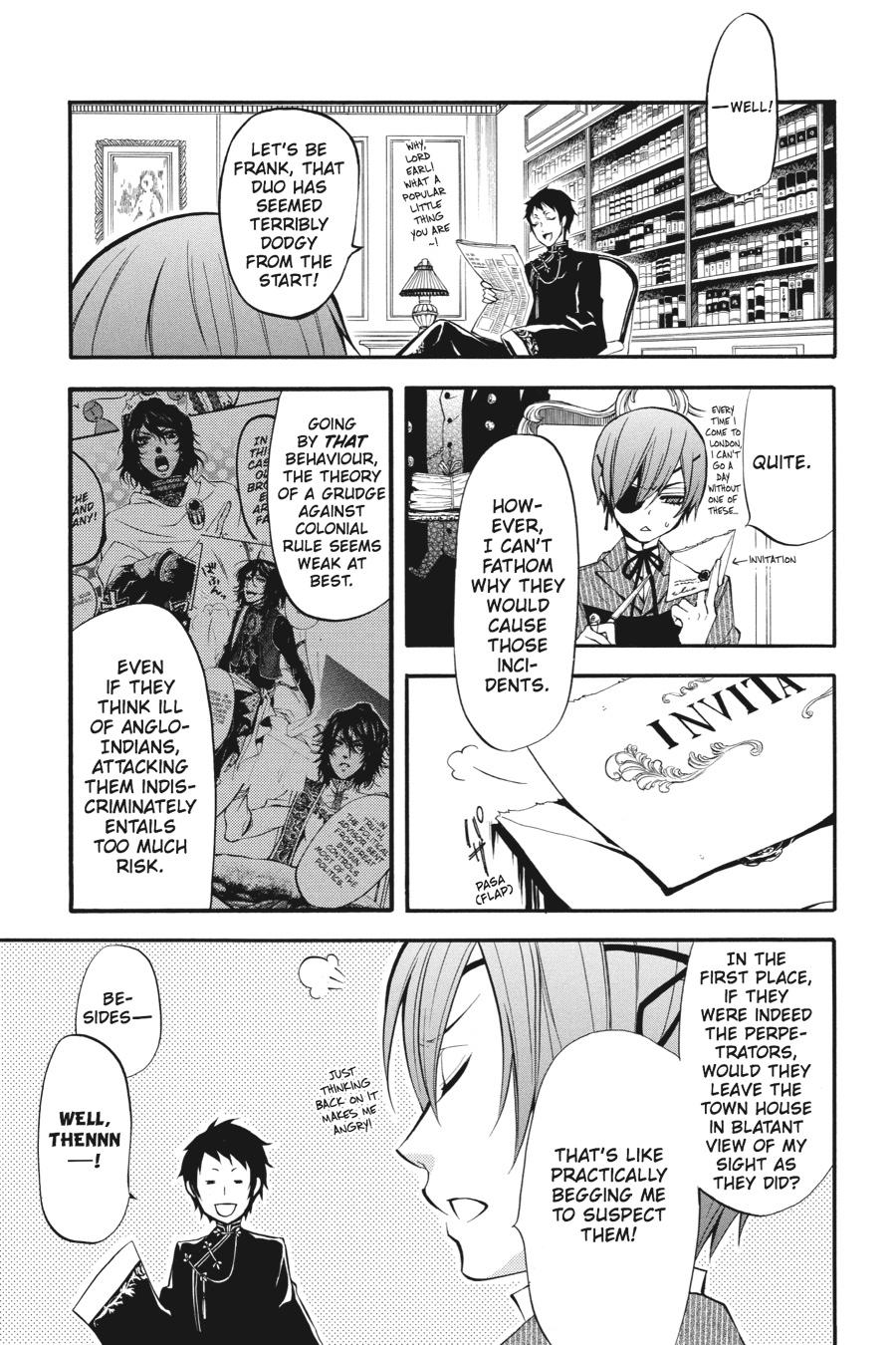 Read Black Butler Manga Online