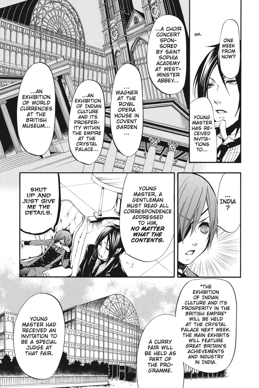 Read Black Butler Manga Online