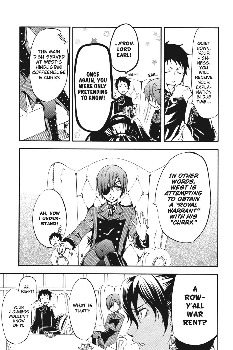 Read Black Butler Manga Online
