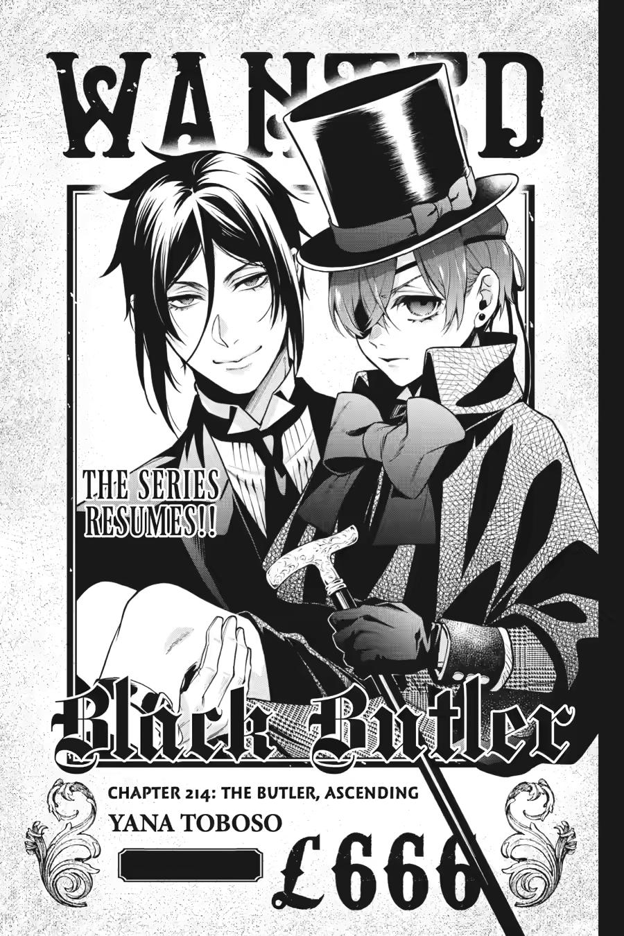 Read Black Butler Manga Online