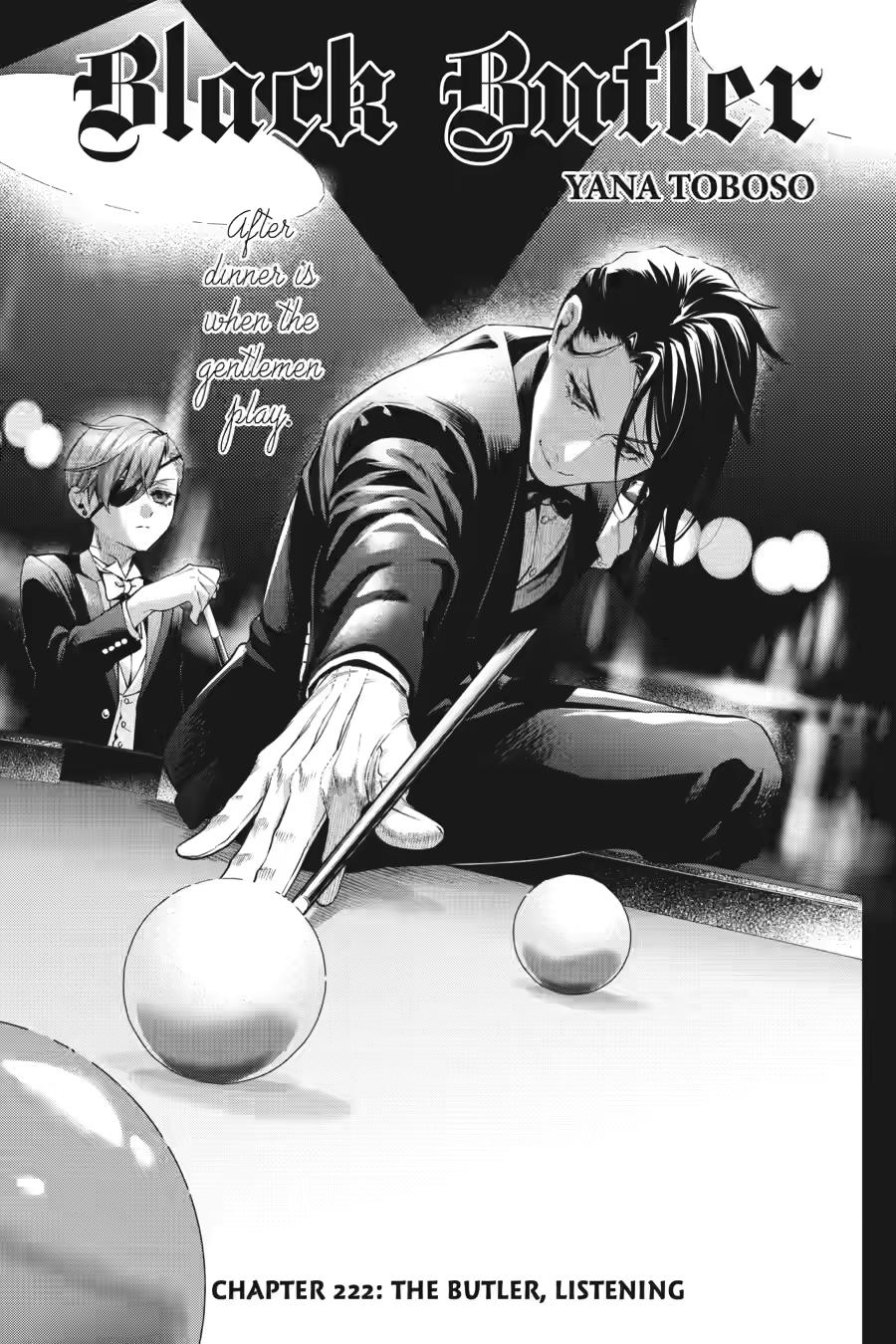 Read Black Butler Manga Online