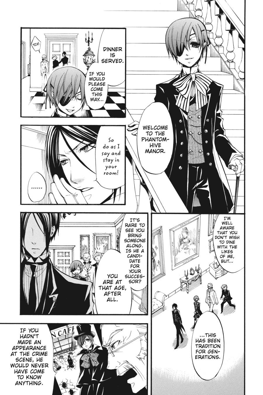 Read Black Butler Manga Online