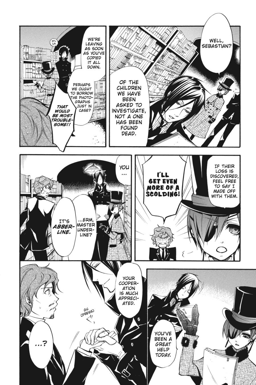 Read Black Butler Manga Online