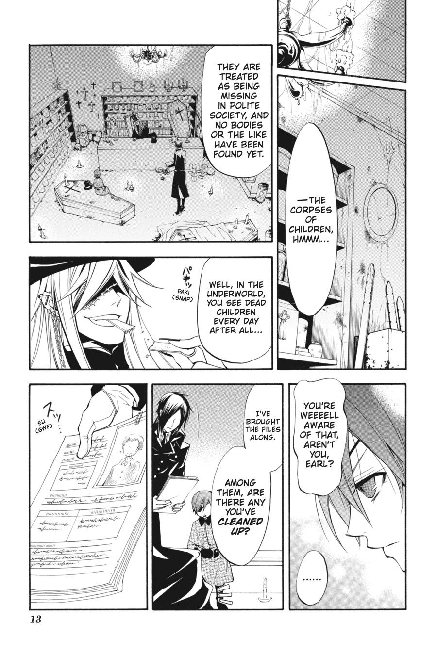 Read Black Butler Manga Online