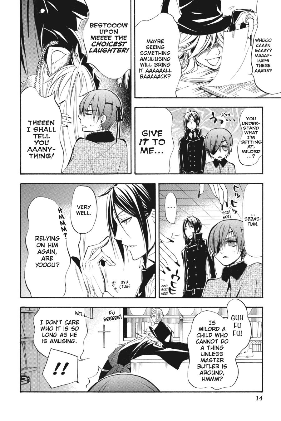 Read Black Butler Manga Online