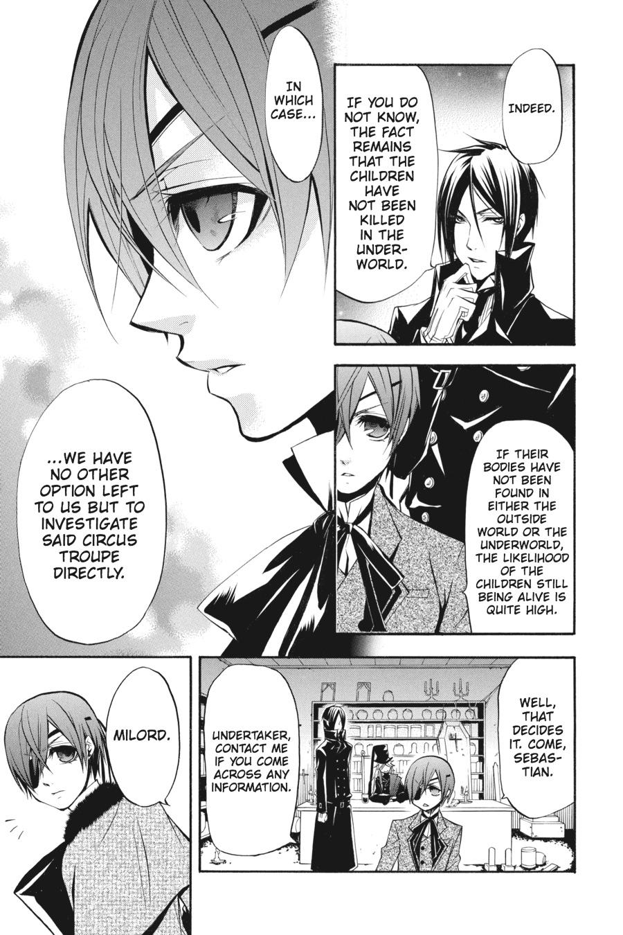 Read Black Butler Manga Online