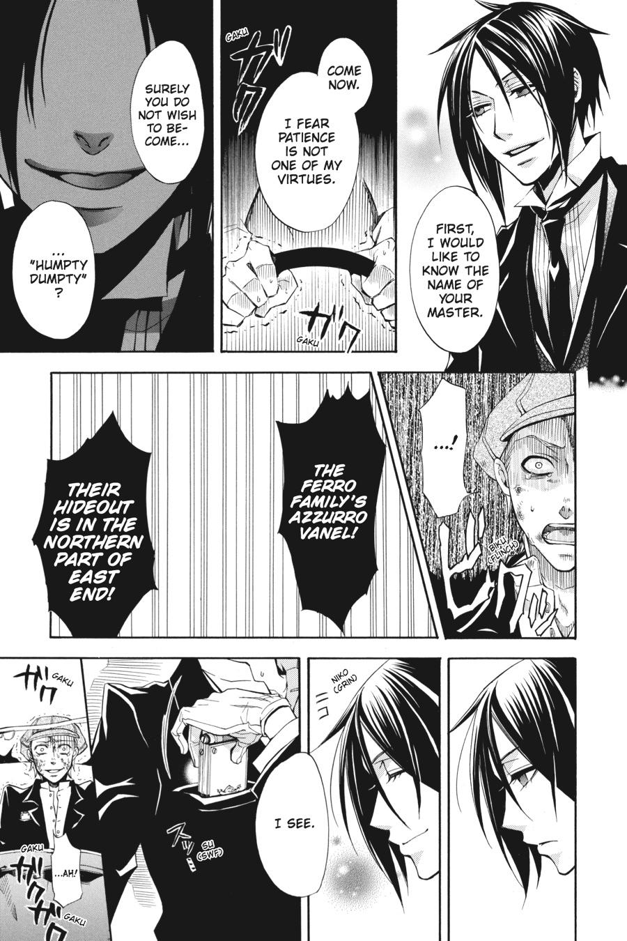 Read Black Butler Manga Online
