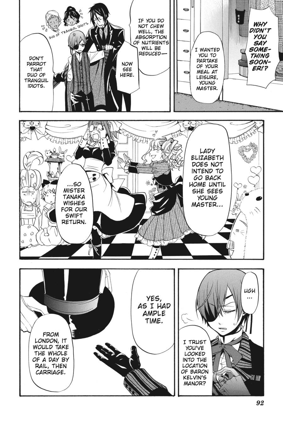 Read Black Butler Manga Online
