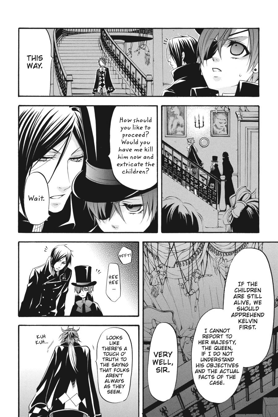 Read Black Butler Manga Online