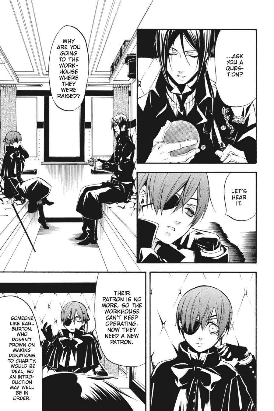 Read Black Butler Manga Online