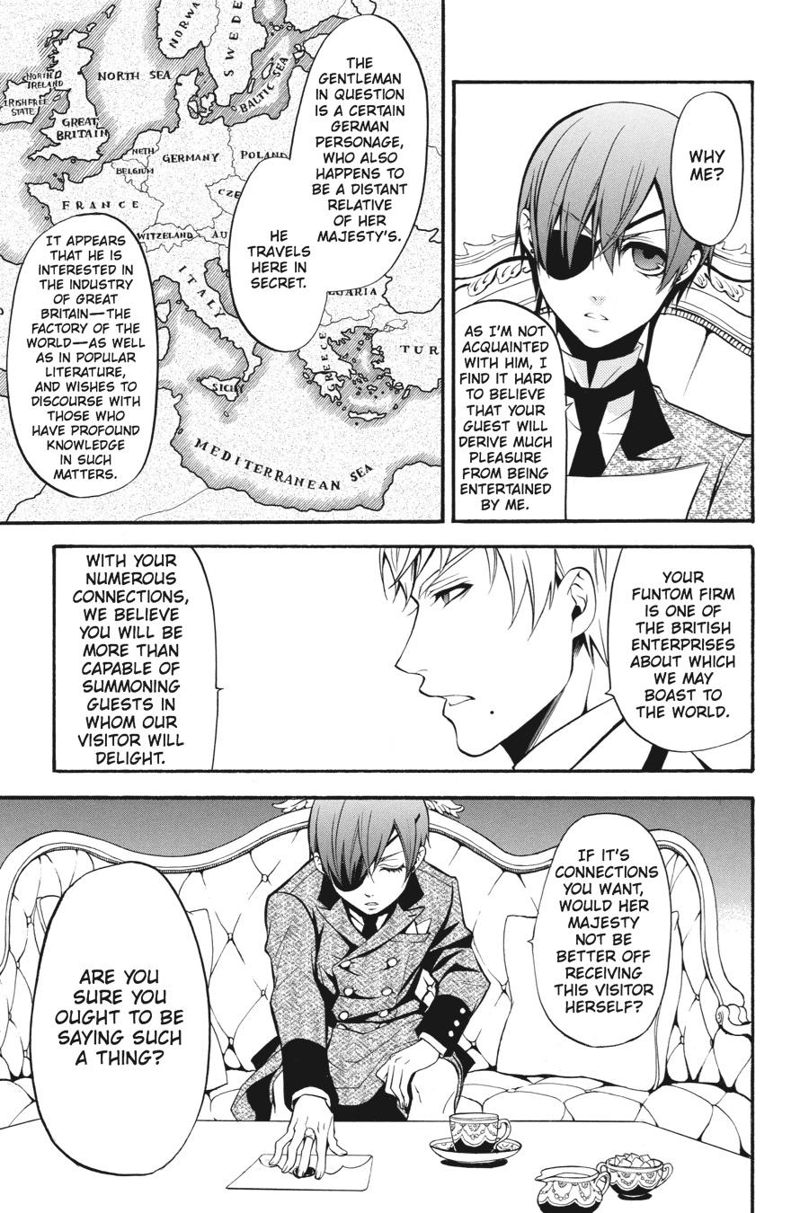 Read Black Butler Manga Online