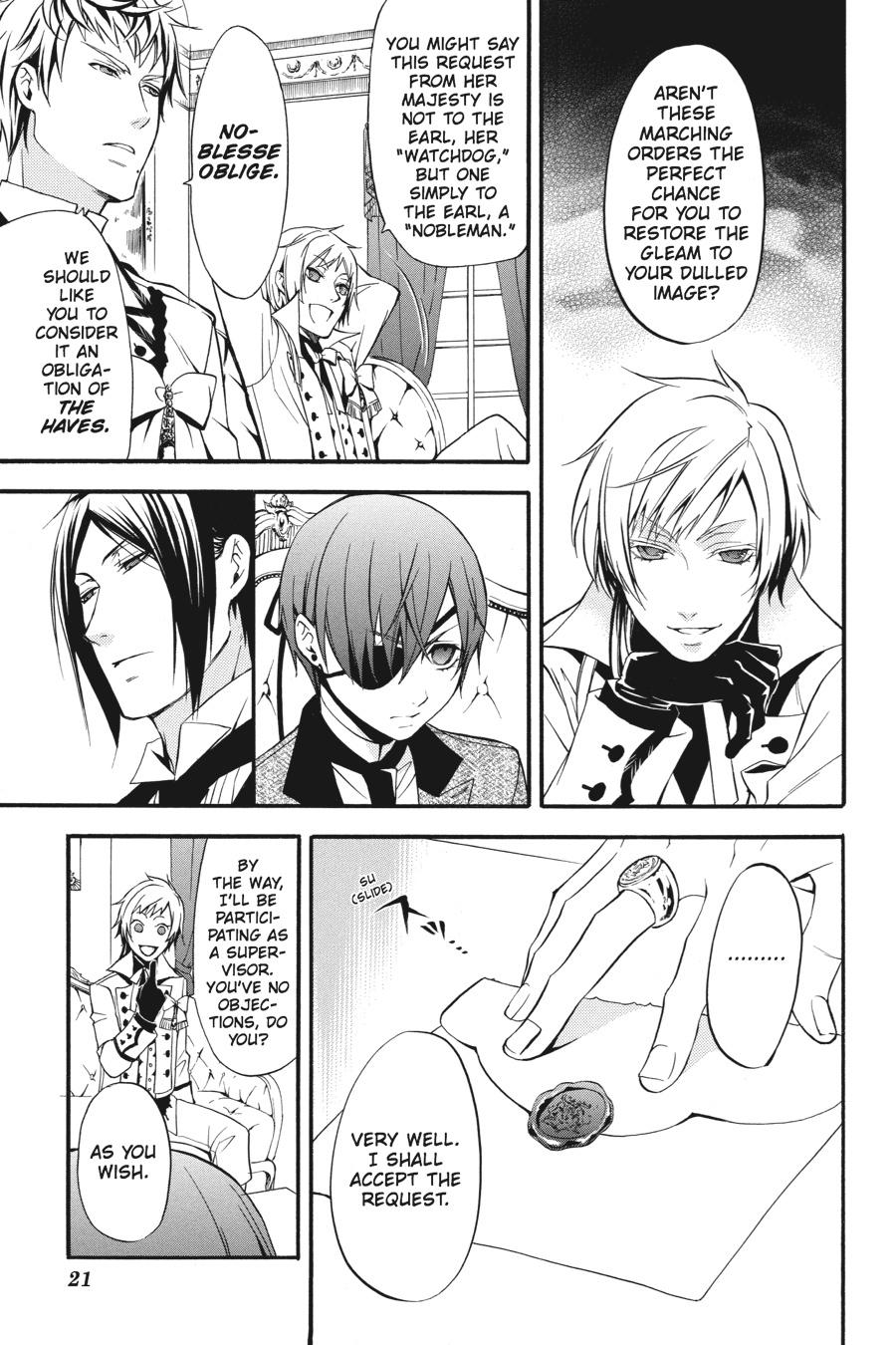 Read Black Butler Manga Online