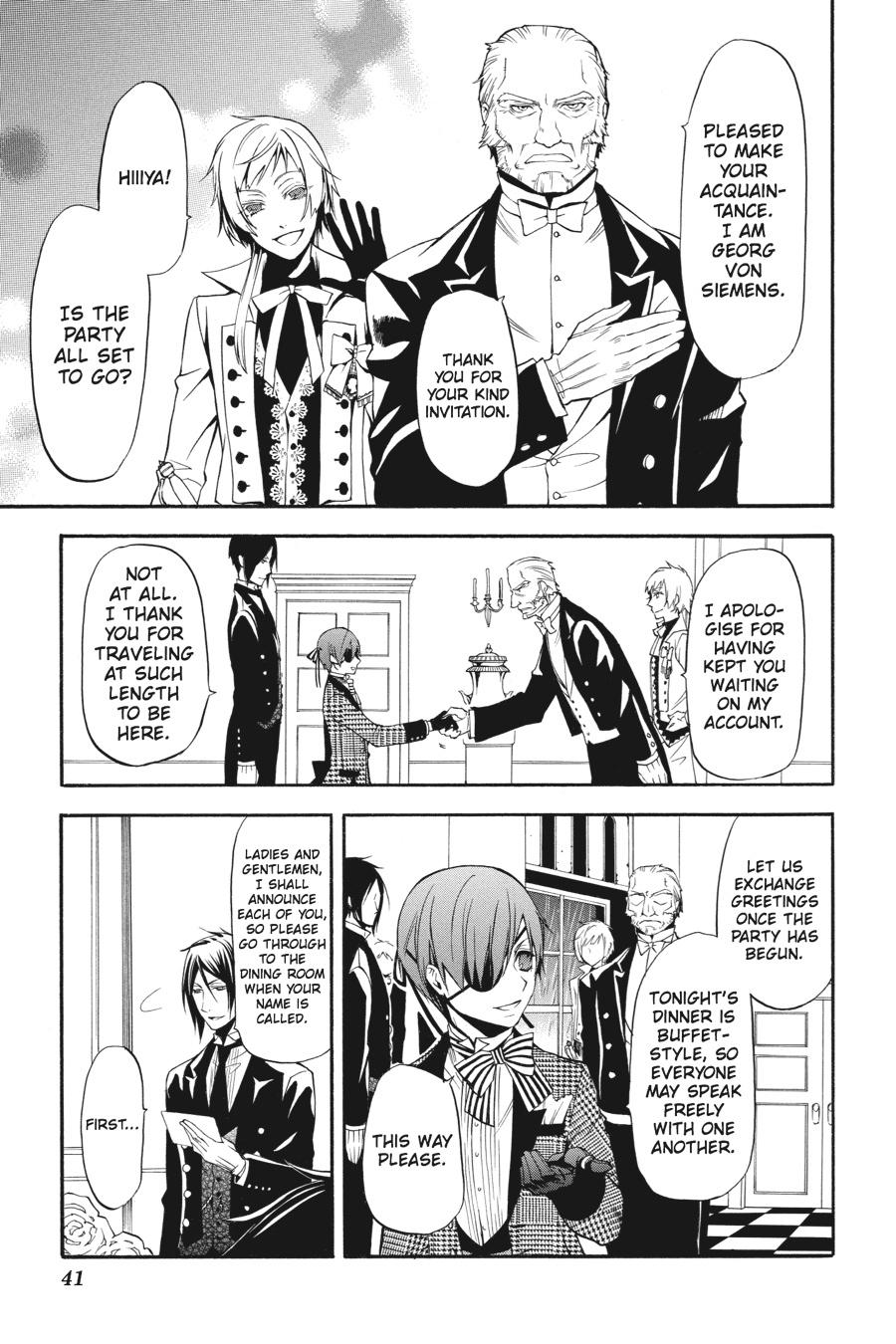 Read Black Butler Manga Online