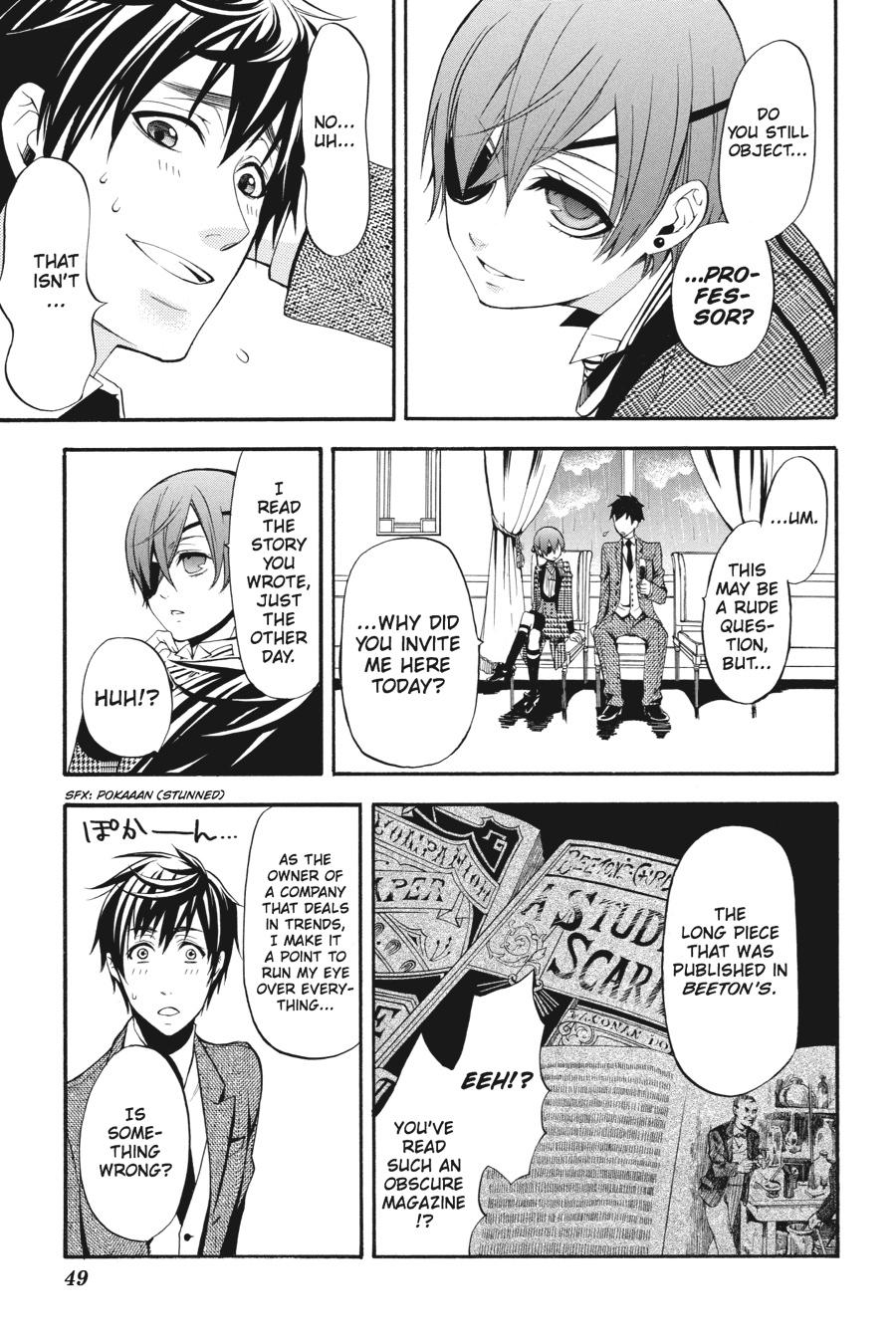 Read Black Butler Manga Online