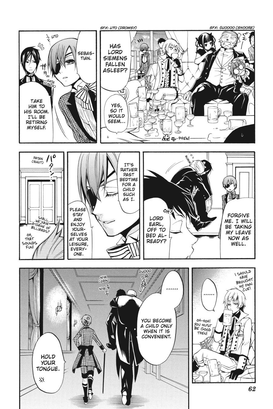 Read Black Butler Manga Online