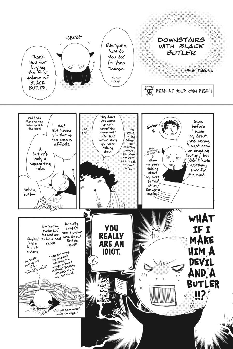 Read Black Butler Manga Online