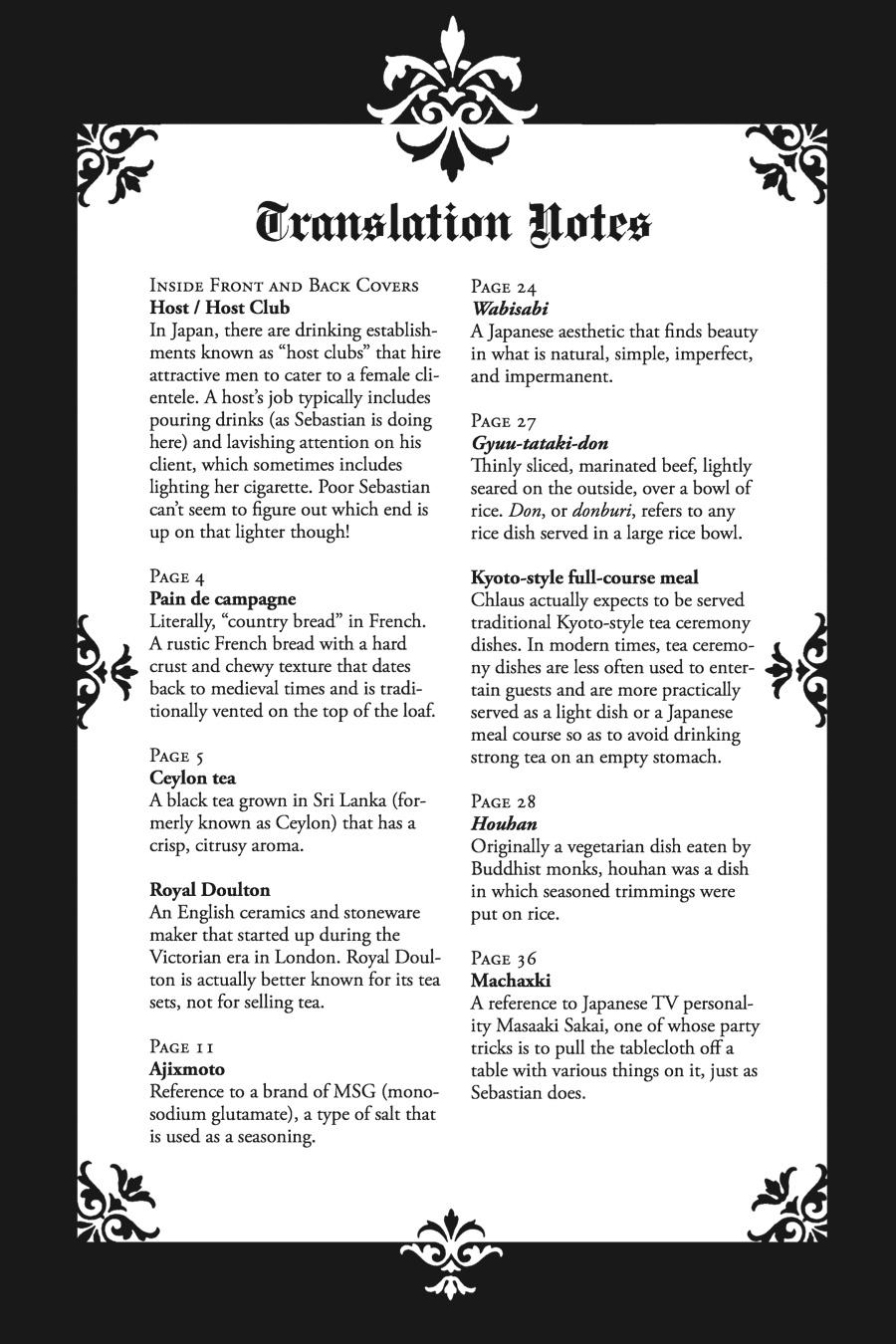 Read Black Butler Manga Online