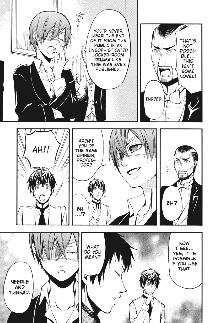Read Black Butler Manga Online