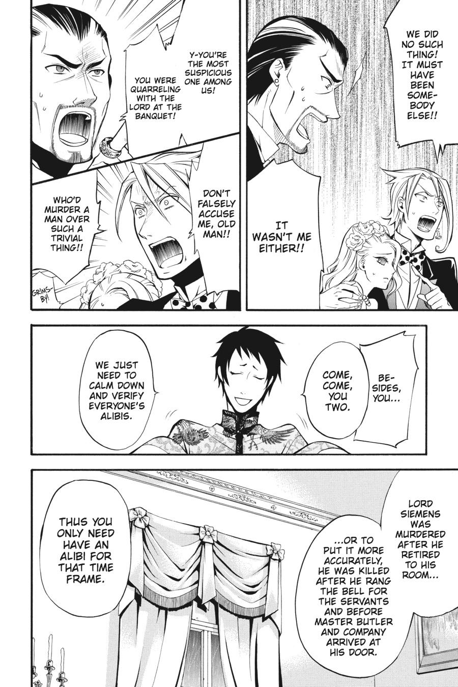 Read Black Butler Manga Online