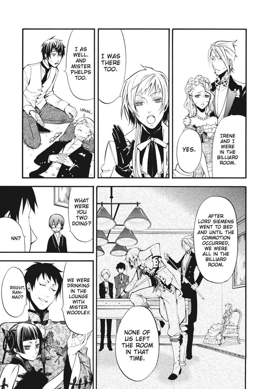 Read Black Butler Manga Online