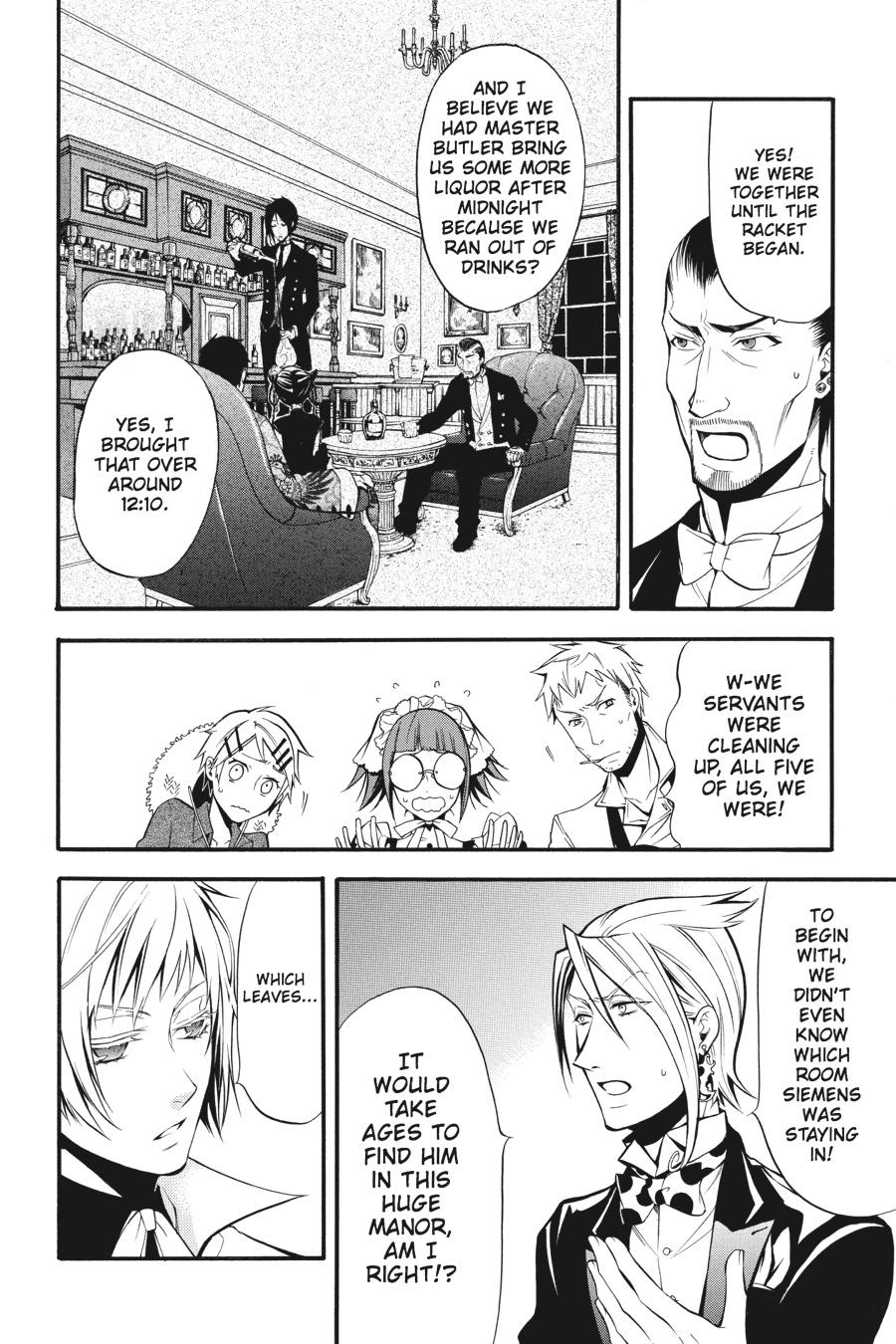 Read Black Butler Manga Online