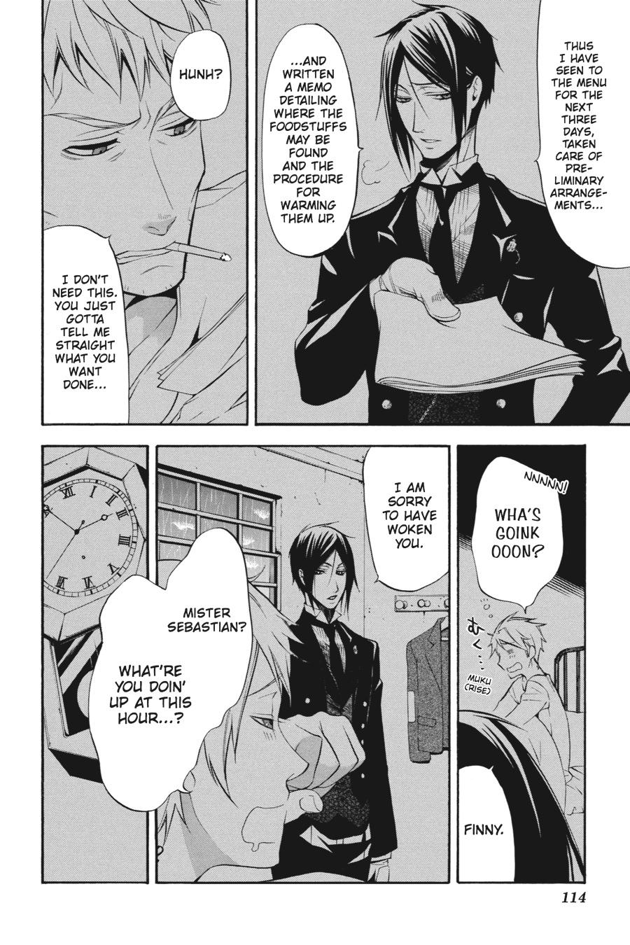 Read Black Butler Manga Online