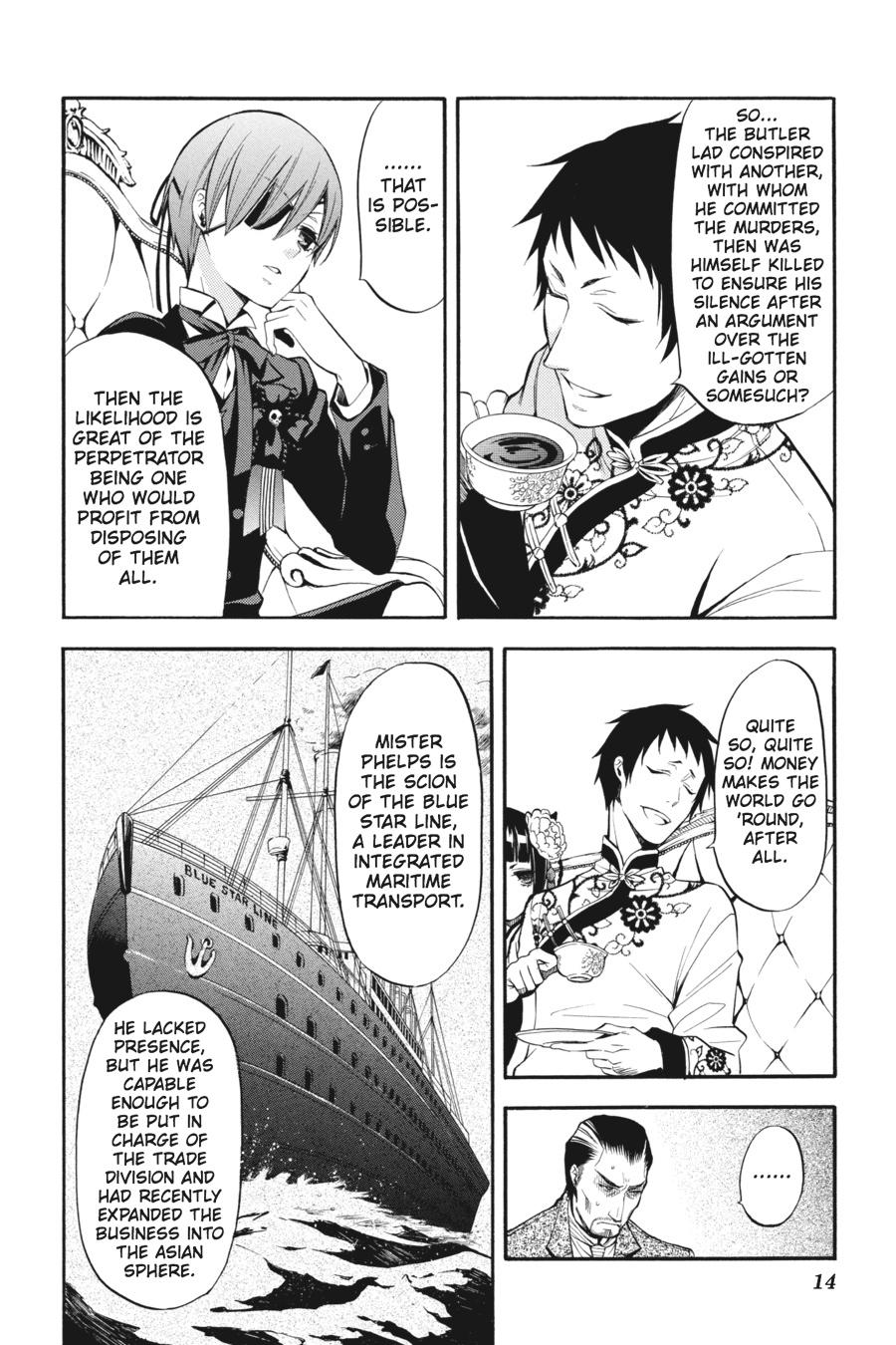 Read Black Butler Manga Online