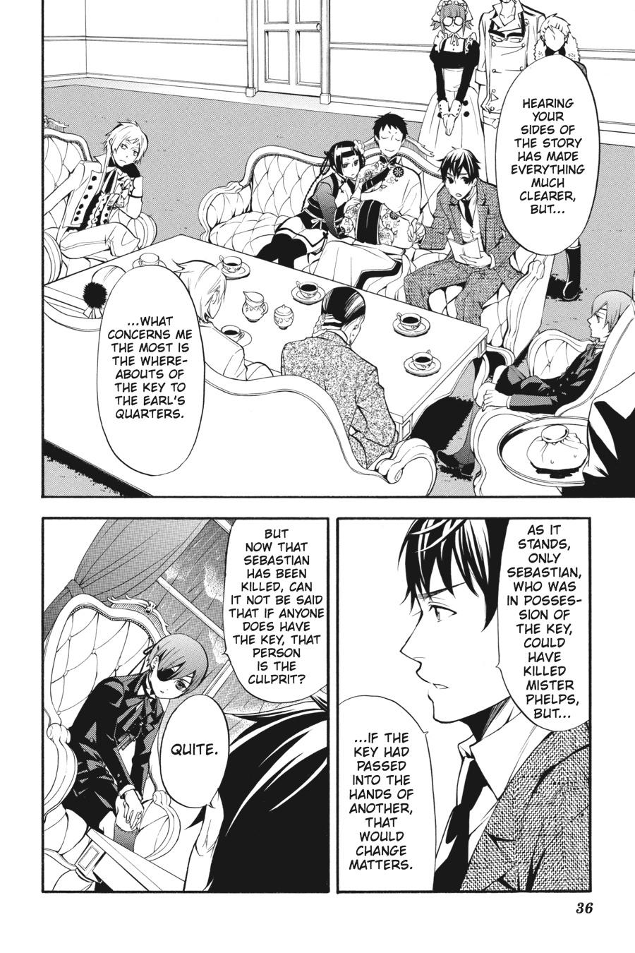 Read Black Butler Manga Online