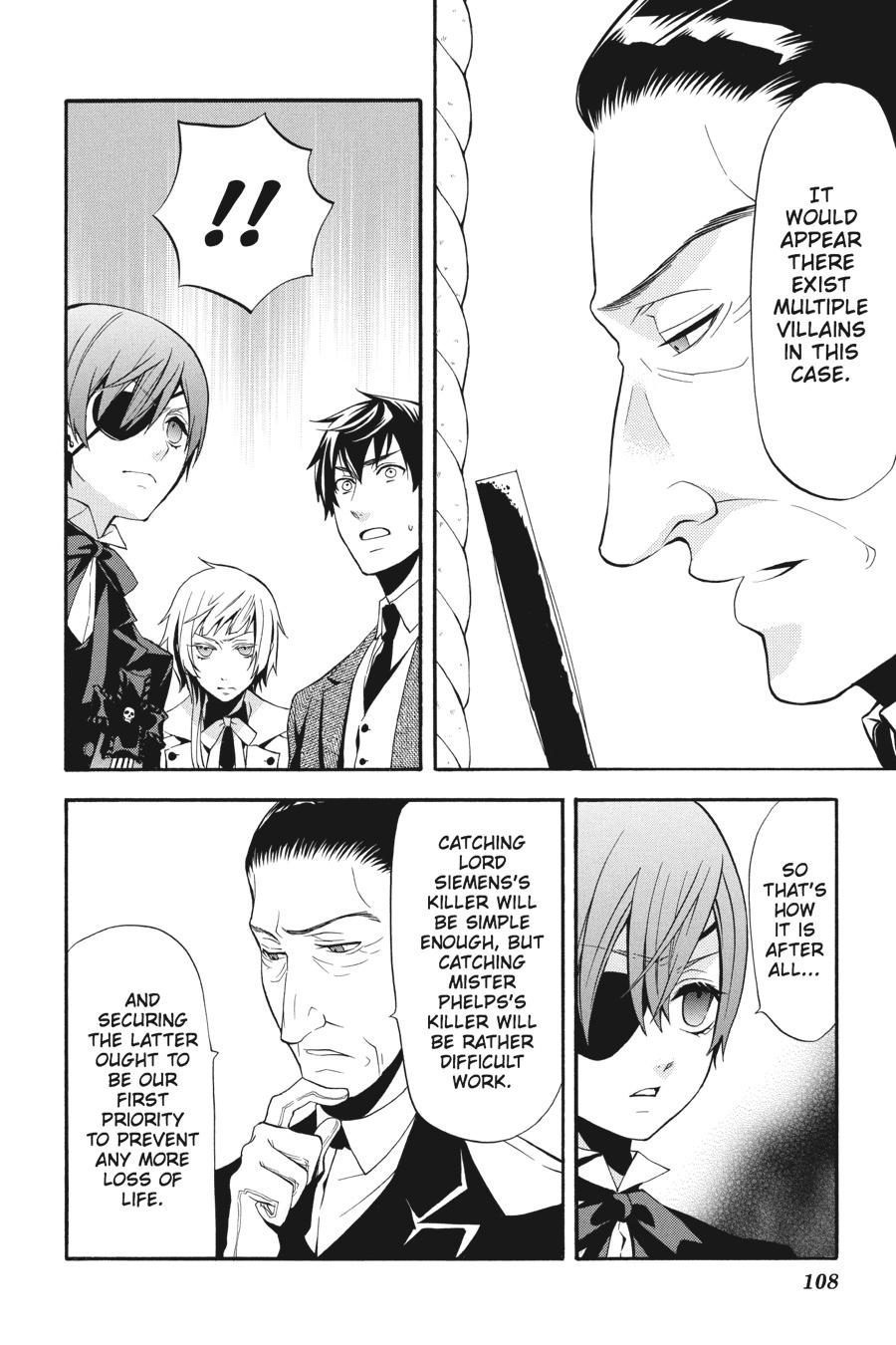 Read Black Butler Manga Online