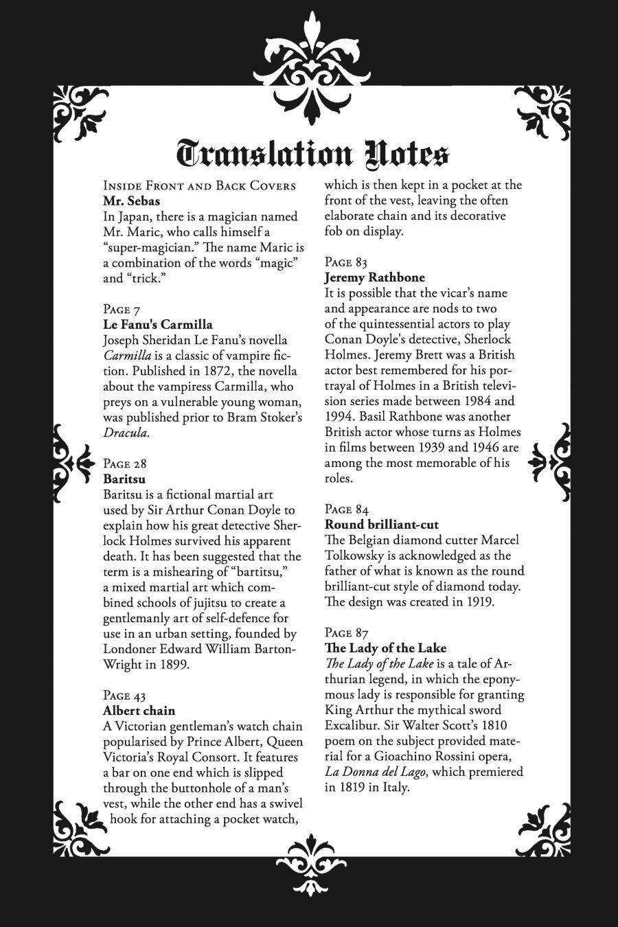 Read Black Butler Manga Online