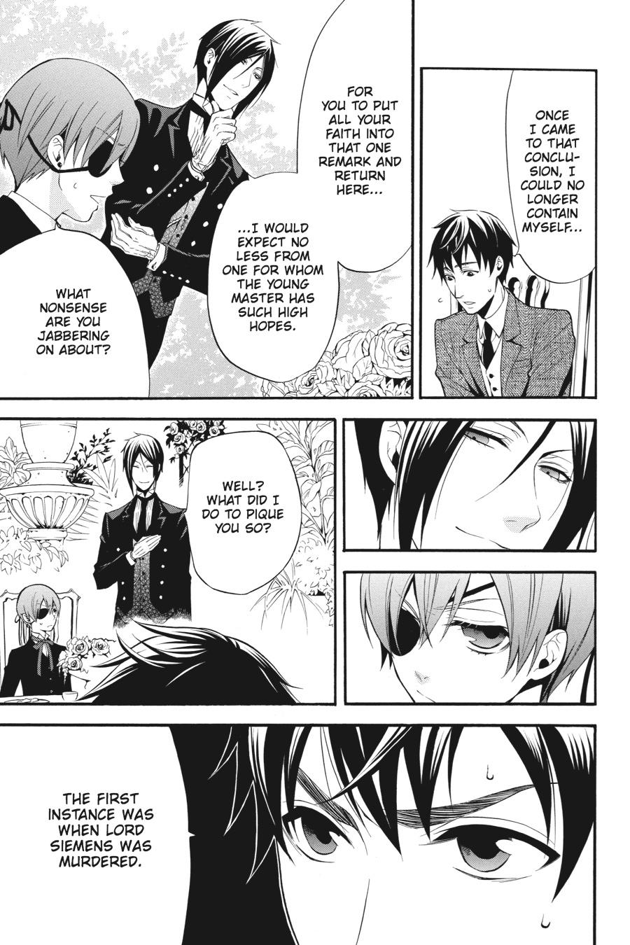 Read Black Butler Manga Online