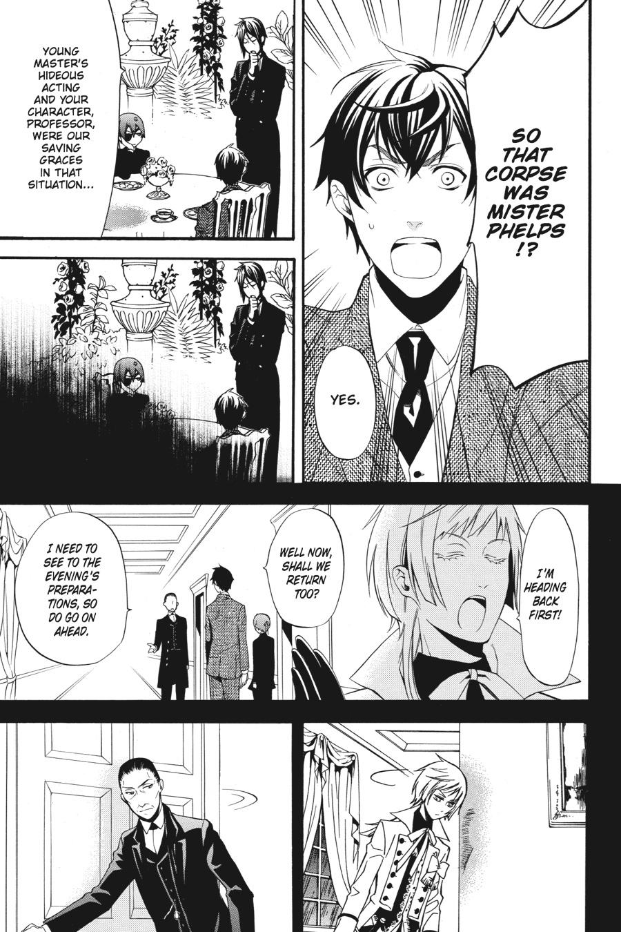 Read Black Butler Manga Online