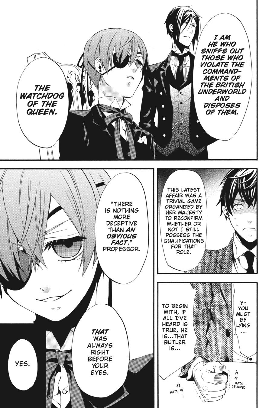 Read Black Butler Manga Online