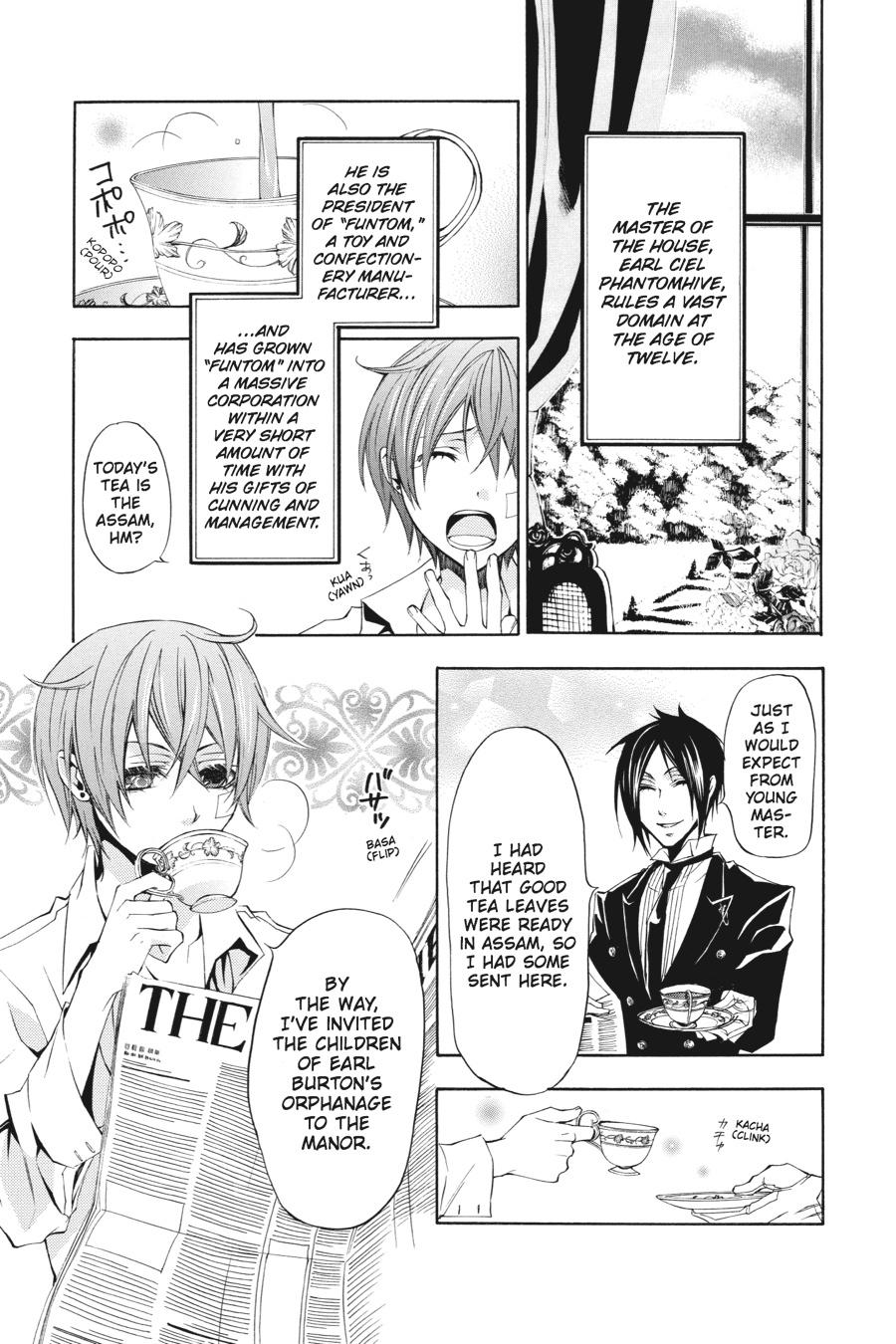 Read Black Butler Manga Online