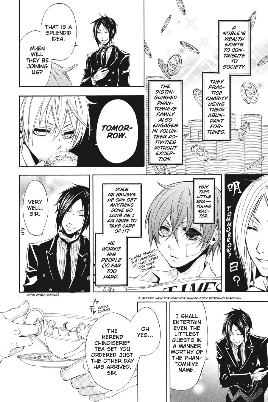 Read Black Butler Manga Online