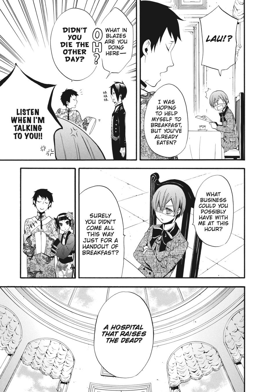 Read Black Butler Manga Online