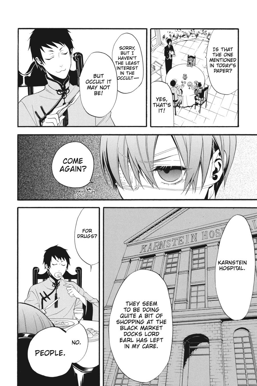 Read Black Butler Manga Online
