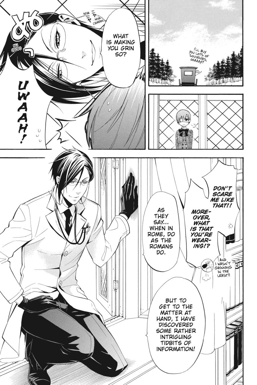 Read Black Butler Manga Online