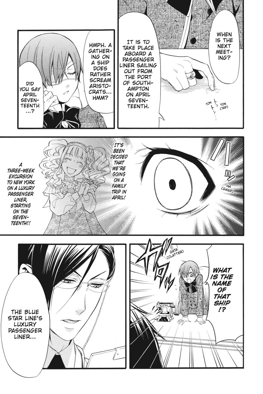 Read Black Butler Manga Online