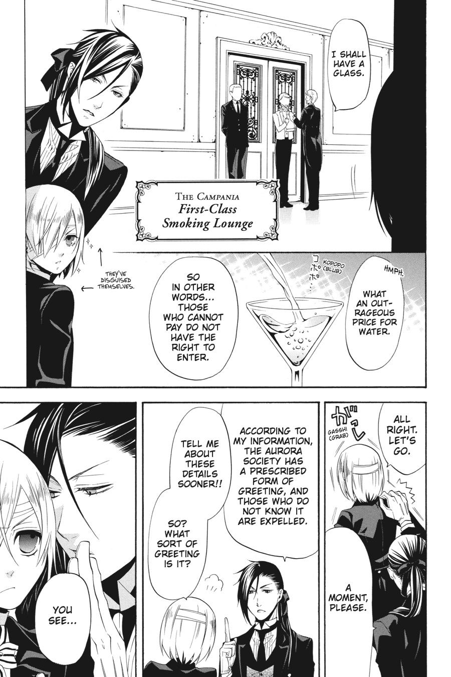 Read Black Butler Manga Online